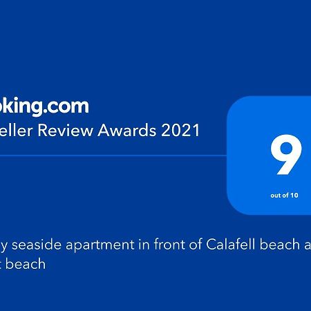 Lovely Seaside Apartment In Front Of Calafell Beach And Cunit Beach Segur de Calafell Zewnętrze zdjęcie