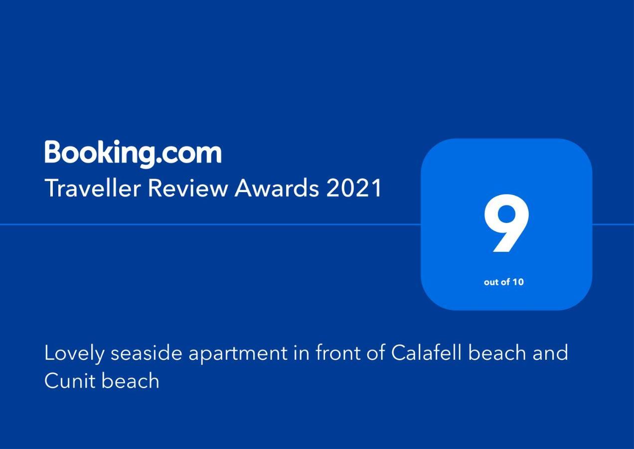 Lovely Seaside Apartment In Front Of Calafell Beach And Cunit Beach Segur de Calafell Zewnętrze zdjęcie